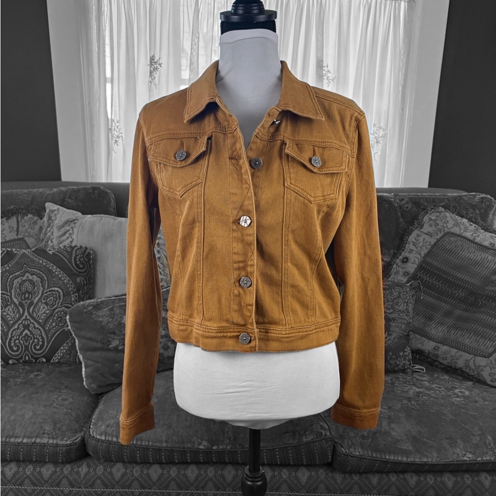 Tan Denim Jacket